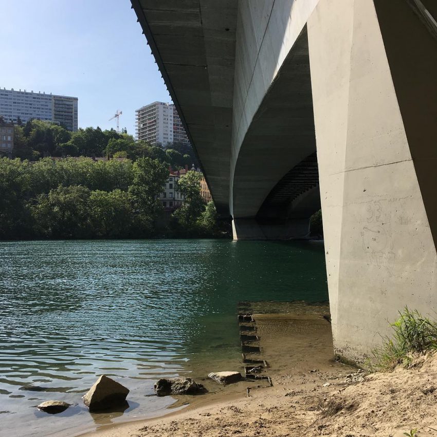 onlylyon modernism urbanity river concrete