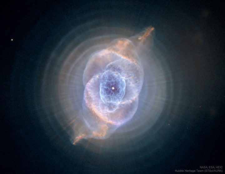 The Cat&#8217;s Eye Nebula from Hubble