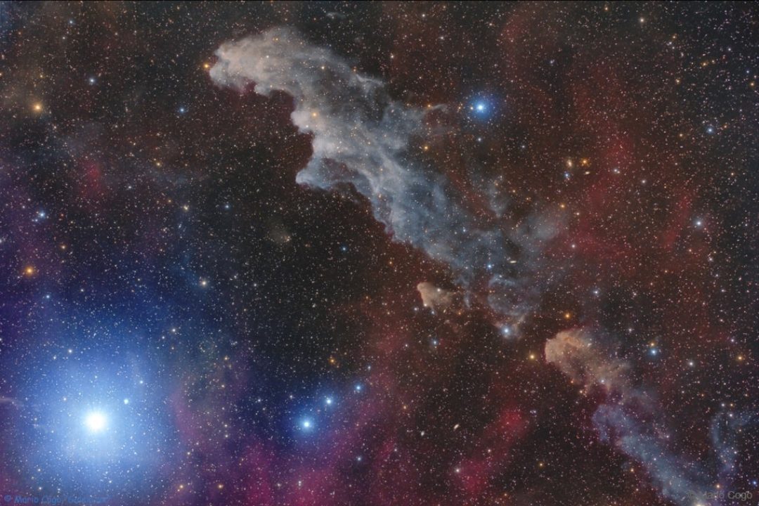 Nebula #18 Rigel and the Witch Head Nebula by Mario Cogo (Galax Lux)